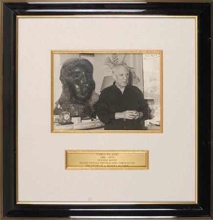 Lot #545 Pablo Picasso: Choice portrait of the Cubist master - Image 1