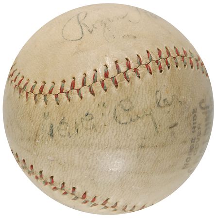 Lot #1124 Hack Wilson, Rogers Hornsby, and Kiki Cuyler: Exceptional baseball following Wilson’s record-shattering season—along with Hornsby and Cuyler - Image 3