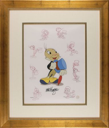 Lot #329 Jiminy Cricket Masters Series limited edition cel from Pinocchio - Image 2