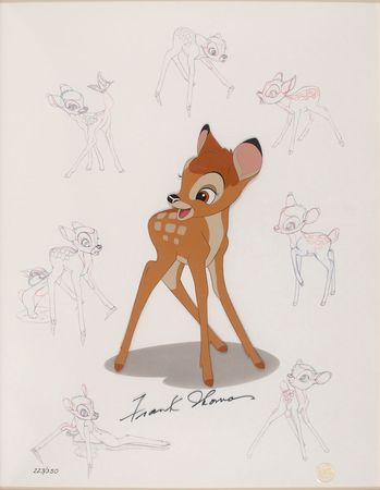 Lot #327 Bambi Masters Series limited edition cel from Bambi - Image 1