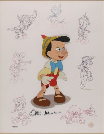 Lot #330 Pinocchio Masters Series limited edition cel from Pinocchio - Image 1