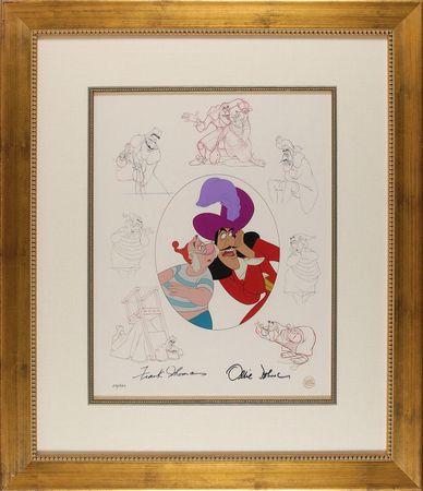 Lot #326 Captain Hook and Mr. Smee Masters Series limited edition cel from Peter Pan - Image 2