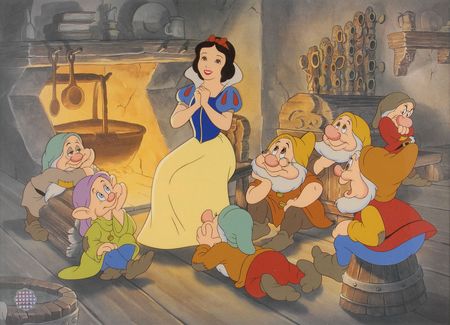 Lot #325 Limited edition sericel from Snow White and the Seven Dwarfs - Image 1
