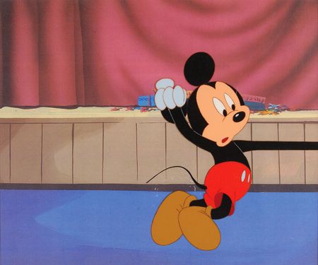 Lot #292 Mickey Mouse production cel from Disney Television - Image 1