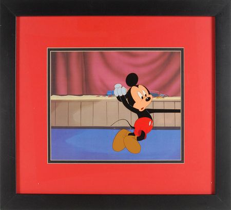 Lot #292 Mickey Mouse production cel from Disney Television - Image 2
