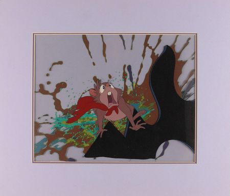 Lot #507 Mrs. Brisby with special effects production cel from The Secret of Nimh - Image 1