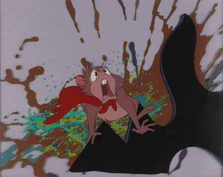 Lot #507 Mrs. Brisby with special effects production cel from The Secret of Nimh - Image 2