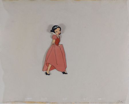 Lot #55 Early Snow White production cel from Snow White and the Seven Dwarfs - Image 1