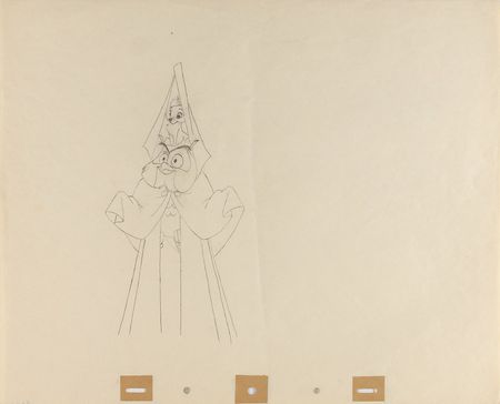 Lot #244 Mock Prince production drawing from Sleeping Beauty - Image 1