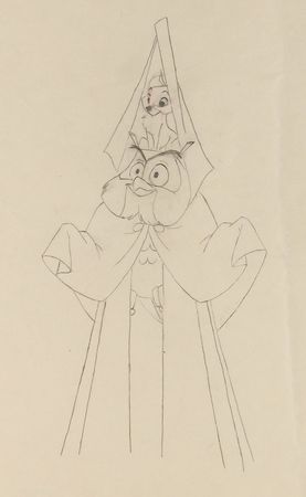 Lot #244 Mock Prince production drawing from Sleeping Beauty - Image 2