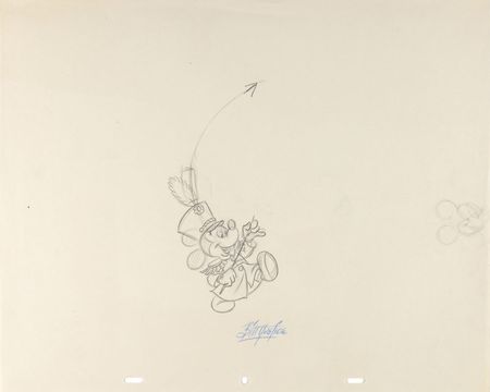 Lot #268 Mickey Mouse production drawing for a Disneyland Building - Image 1