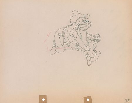 Lot #29 Mickey Mouse and Black Pete production