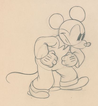 Lot #34 Mickey Mouse production drawing from Mickey?s Service Station - Image 2