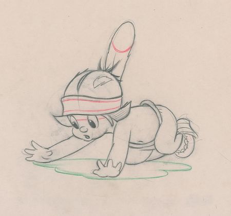 Lot #46 Little Hiawatha production drawing from The Silly Symphony Little Hiawatha - Image 2