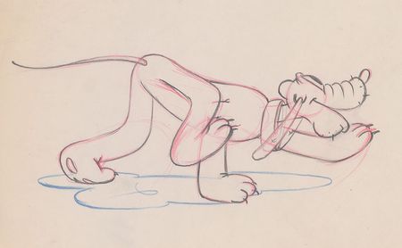 Lot #111 Pluto production drawing from Society Dog Show - Image 2