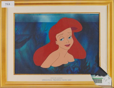Lot #308 Ariel production cel from The Little Mermaid - Image 1
