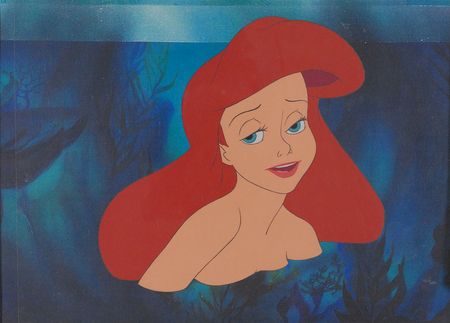Lot #308 Ariel production cel from The Little Mermaid - Image 2