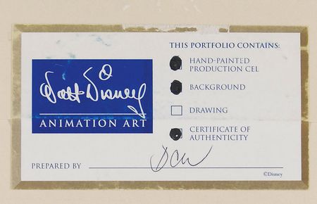 Lot #308 Ariel production cel from The Little Mermaid - Image 3