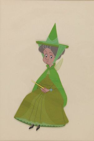 Lot #230 Fauna production cel from Sleeping Beauty - Image 1
