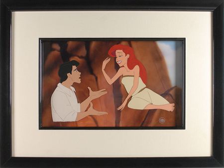 Lot #307 Ariel and Eric production cel from The Little Mermaid - Image 2