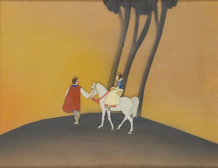 Lot #56 Snow White and the Prince production cel from Snow White and the Seven Dwarfs - Image 1