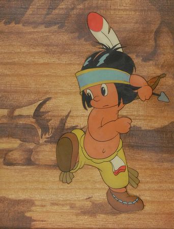 Lot #44 Little Hiawatha production cel from The Silly Symphony Little Hiawatha - Image 2