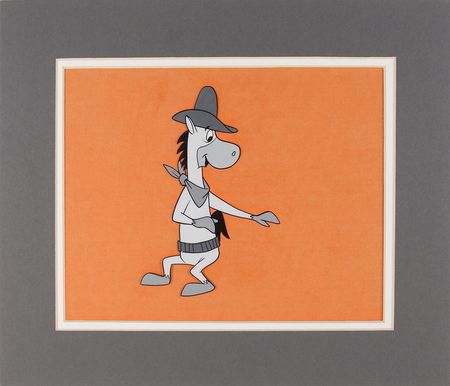 Lot #456 Quick Draw McGraw production cel from a 1960s TV Commercial - Image 2