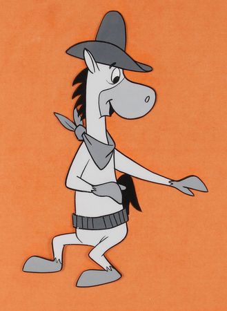 Lot #456 Quick Draw McGraw production cel from a 1960s TV Commercial - Image 3