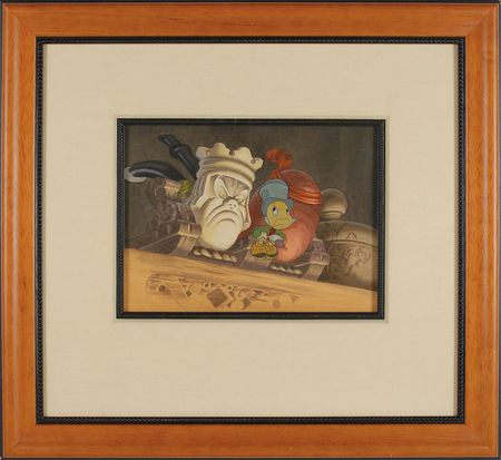 Lot #128 Jiminy Cricket key master setup from Pinocchio - Image 2