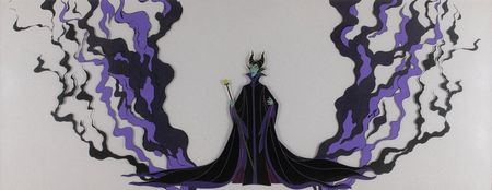Lot #238 Maleficent pan production and special effects cels from Sleeping Beauty - Image 1