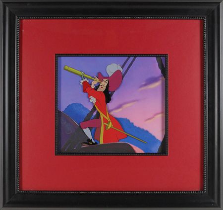 Lot #199 Captain Hook production cel from Peter Pan - Image 2