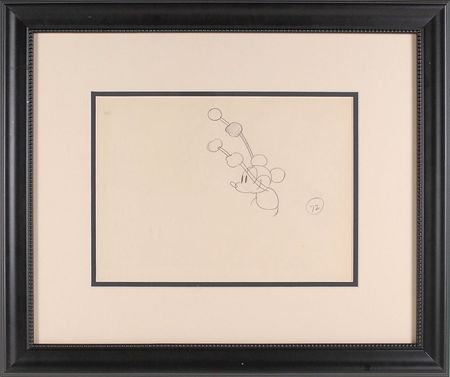 Lot #21 Mickey Mouse production drawing from Steamboat Willie - Image 2