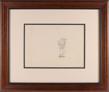 Lot #5 Betty Boop production drawing from Betty Boop?s May Party - Image 2