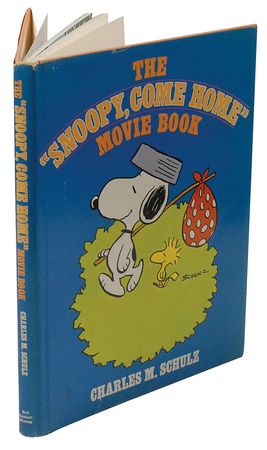 Lot #498 Snoopy Come Home movie book signed by Charles Schulz - Image 2