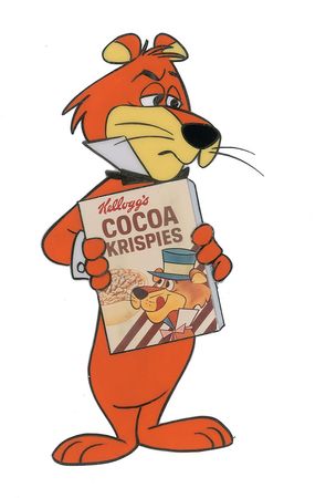 Lot #458 Snagglepuss production cel from a Cocoa Krispies TV Commercial - Image 2