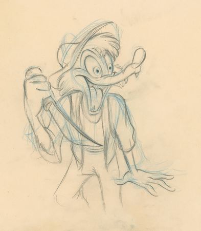 Lot #170 Br’er Fox production drawing from Song of the South - Image 2