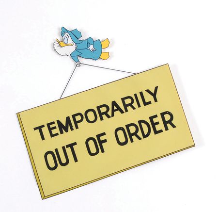 Lot #254 Donald Duck production cel from a Disney TV Show - Image 2