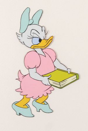 Lot #260 Daisy Duck production cel from a Disney TV Cartoon - Image 2