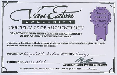 Lot #260 Daisy Duck production cel from a Disney TV Cartoon - Image 3