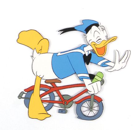 Lot #271 Donald Duck production cel from a Disney TV Cartoon - Image 2