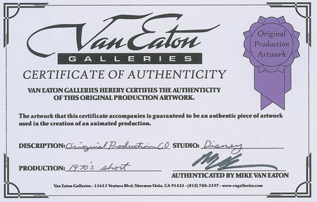 Lot #271 Donald Duck production cel from a Disney TV Cartoon - Image 3
