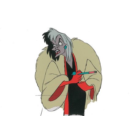 Lot #277 Cruella De Vil production cel from 101 Dalmatians - Image 1