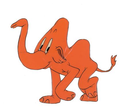 Lot #149 Elephant production cel from Dumbo - Image 2