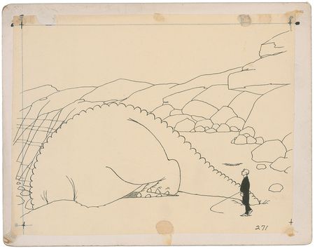 Lot #1 Gertie and Winsor McCay production drawing