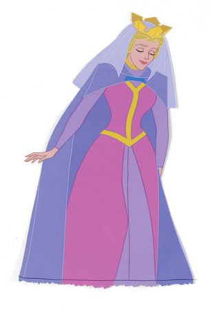 Lot #235 Queen Mother production cel from Sleeping Beauty - Image 2