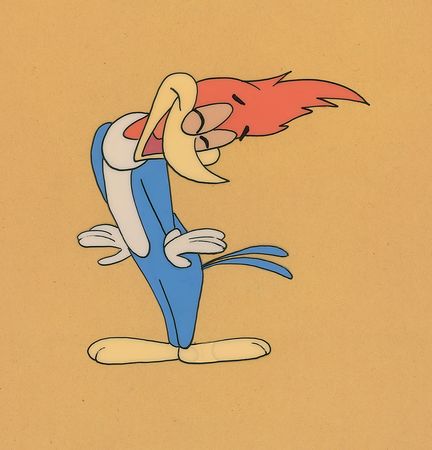 Lot #447 Woody Woodpecker production cel from the Woody Woodpecker TV Show - Image 2