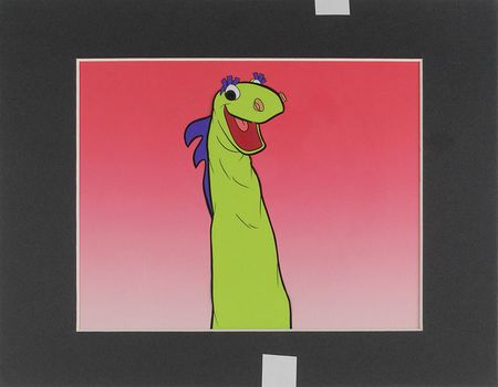 Lot #453 Cecil the Serpent production cel from Bob Clampett?s Beany and Cecil TV Show - Image 2