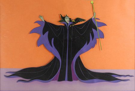 Lot #236 Maleficent production cel from Sleeping Beauty - Image 1