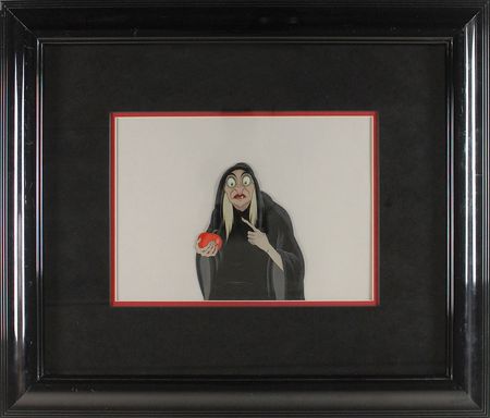 Lot #71 Wicked Witch production cel from Snow White and the Seven Dwarfs - Image 2