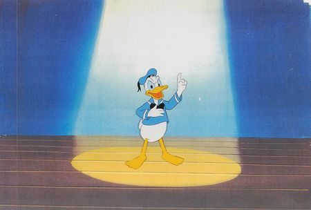 Lot #293 Donald Duck production cel from Careers - Image 1